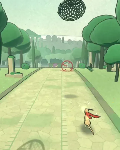 Game scene from Runaway Tail